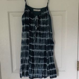 Blue Tie Dye Sundress